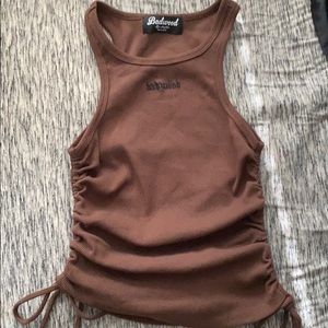 Badwood ribbed tank brand new